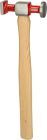KS Tools Karosserie-Standard-Hammer, rund/eckig/gewölbt, 325mm