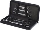 KS Tools GEAR plus Doppel Ratschenringschlüssel Satz 6 teilig Lederetui