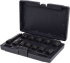 KS Tools 1/2 Zoll Sechskant Kraft Stecknuss Satz kurz 12 teilig
