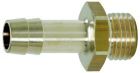 KS Tools Messing Schlauchtülle mit Außengewinde 45 Grad, G 1/4 Zoll AG 6mm