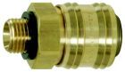 KS Tools Messing Kupplung mit Außengewinde G 1/4 Zoll AG