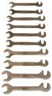 KS Tools BRONZEplus Blech Doppel Maulschlüssel Satz klein 10 Teile