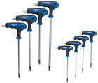 KS Tools ERGOTORQUEplus T Griff Torx Winkelstiftschlüssel Satz mit Bohrung 8 Teile