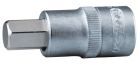 KS Tools 1/2" Bit-Stecknuss Innensechskant, kurz, 19mm