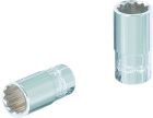 KS Tools 1/4" CHROMEplus 12 kant Stecknuss 14mm