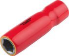 KS TOOLS 3/8" Stecknuss mit Schutzisolierung 13mm, lang