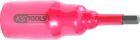 KS Tools 3/8" Bit-Stecknuss mit Schutzisolierung für Innensechskant-Schrauben, kurz, 8mm