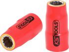 KS Tools 3/8" Stecknuss mit Schutzisolierung, 23mm