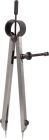 KS Tools Präzisions Feder Spitzzirkel mit auswechselbaren Spitzen 240mm