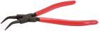KS Tools Radlager-Seegeringzange, abgewinkelt, 240mm