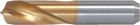 KS Tools HSSE-TiN Schweißpunkt-Bohrer, Ø 8mm, 10er Pack
