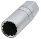KS Tools 3/8" Spezial-Zündkerzen-Stecknuss, dünnwandig, 14mm