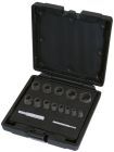 KS Tools 1/4"+1/2" Spiral-Profil-Kraft-Stecknuss-Satz, 15-tlg.