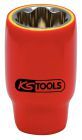 KS TOOLS 1/2" Stecknuss mit Schutzisolierung 26mm