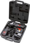 KS TOOLS Akku Winkelschleifer 7000 U/min mit 2 Akkus und 1 Ladegerät