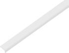 Alberts Abschlussprofil rund selbstklebend PVC weiß 2600 x 19 x 7 x 1 mm