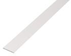 Alberts BA Profil flach Alu weiß beschichtet 1000 x 20 x 2 mm