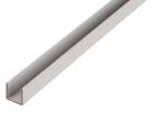 Alberts BA Profil in U Form Alu natur 2600 x 25 x 25 x 2 mm