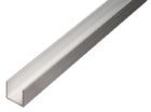 Alberts BA Profil in U Form Alu natur 1000 x 6 x 6 x 1 mm