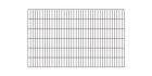 Alberts Doppelstab Gittermatte anthrazit 2000x1200mm Masche 50x200mm
