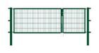Alberts Doppeltor Flexo grün RAL 6005 1000+2000x1000 Pfosten 80x80x1700mm