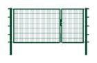 Alberts Doppeltor Flexo grün RAL 6005 1000+2000x1400 Pfosten 80x80x2100mm