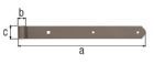 Alberts DURAVIS Ladenband schwarzdiamant Durchmesser 13 mm Länge 400 mm