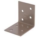 Alberts DURAVIS Winkelverbinder sendzimirverzinkt perlbeige 50 x 50 x 40 mm