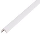 Alberts Eckschutzprofil PVC geschäumt weiß 2600 x 19 x 19 mm