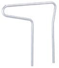Alberts Fahrrad Anlehnbügel Single feuerverzinkt zum Einbetonieren 1250x1300mm