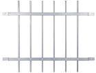 Alberts Fenstergitter Friedberg für Außenwand feuerverzinkt 940x740mm
