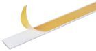 Alberts Flachstange selbstklebend Alu weiß beschichtet 1000 x 20 x 2 mm