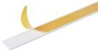 Alberts Flachstange selbstklebend PVC weiß 2600 x 20 x 2 mm