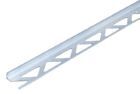 Alberts Fliesen Abschlussprofil Alu blank 1000 x 23,5 x 8 mm