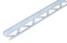 Alberts Fliesen Abschlussprofil Alu blank 2500 x 23,5 x 8 mm