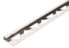 Alberts Fliesen Viertelkreisprofil Edelstahl 2500 x 29 x 8 mm