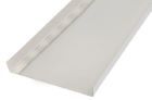 Alberts Glattblech gekantet U Form Alu natur Länge 2000 mm Schenkel 18x130x18x0,5 mm