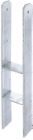 Alberts H Pfostenträger zum Einbetonieren lichte Breite 116 mm Höhe 800 mm