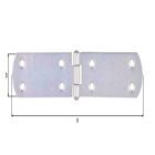 Alberts Kistenband, galv. verzinkt, LxB 195x35x2 mm