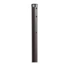 Alberts Kombipfosten für Wellengittertore anthrazit 60x1500mm