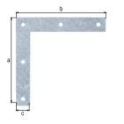 Alberts Möbelwinkel sendzimirverzinkt HxLxB 100x100x15 mm