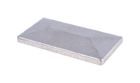 Alberts Pfostenkappe Aluminiumguss für Vierkant Metallpfosten 60x40 mm
