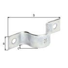 Alberts Rohrschelle galvanisch verzinkt für Rohr Ø31,8mm TxB 25x107mm