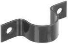 Alberts Rohrschelle anthrazit metallic zur Befestigung von Zaunpfosten 34 mm an Mauern