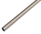 Alberts Rundrohr Alu edelstahldesign dunkel 1000 x 10 x 1 mm