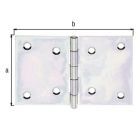 Alberts Scharnier sendzimirverzinkt LxB 81x128 mm