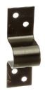 Alberts Schlaufe Stahl schwarz kunststoffbeschichtet gesamt LxB 69x18 mm