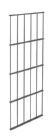 Alberts Seitengitter Cluster anthrazit 250x800mm