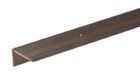 Alberts Treppenkanten Schutzprofil gebohrt Alu edelstahl elox 1000 x 43 x 23 x 1,8 mm