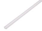 Alberts U Profil PVC weiß 1000 x 8,7 x 6,2 x 1,2 x 6,3 mm